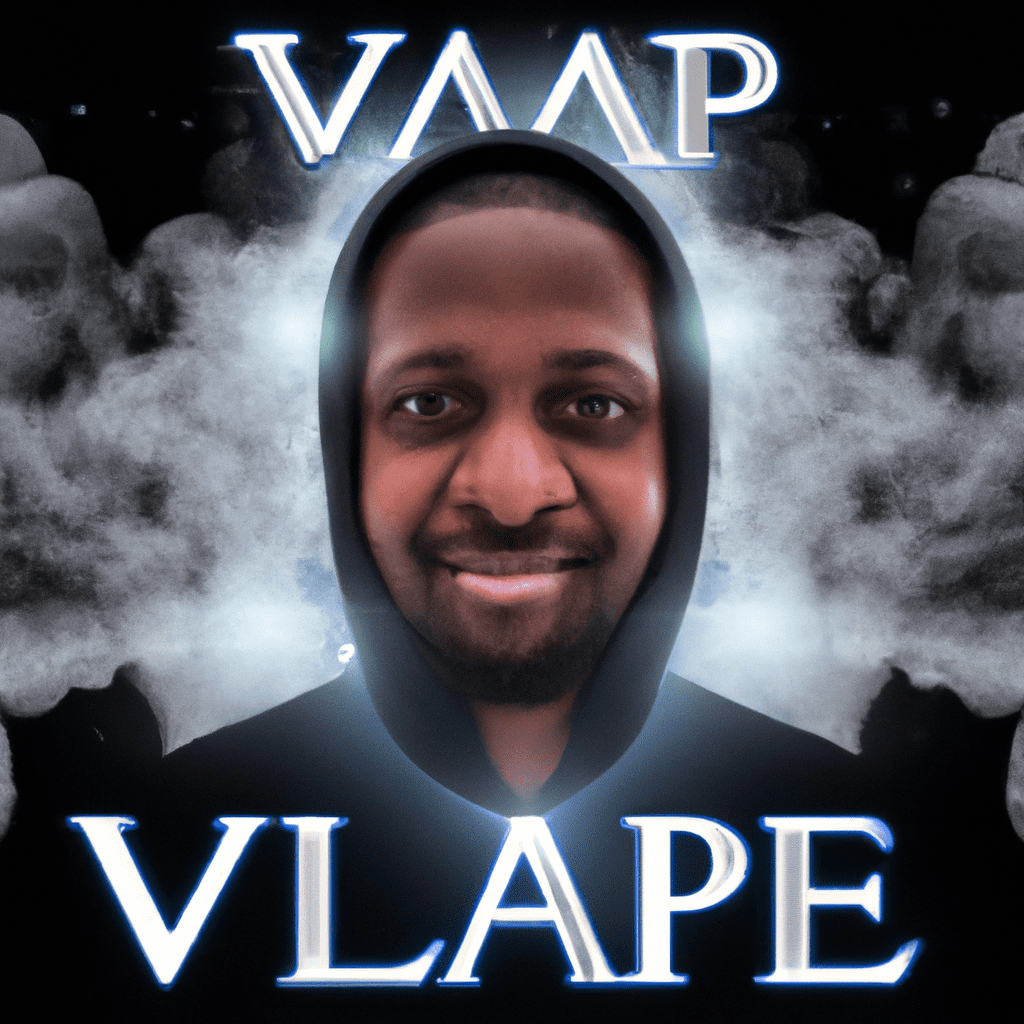 Une image appropriée pour le texte pourrait montrer une personne tenant un vape, expirant un nuage de vapeur parfumée, avec une expression de satisfaction sur son visage.