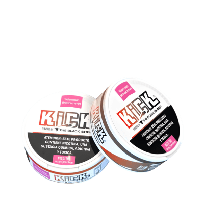 KICK Pouches - Sachê de Nicotina - The Black Sheep