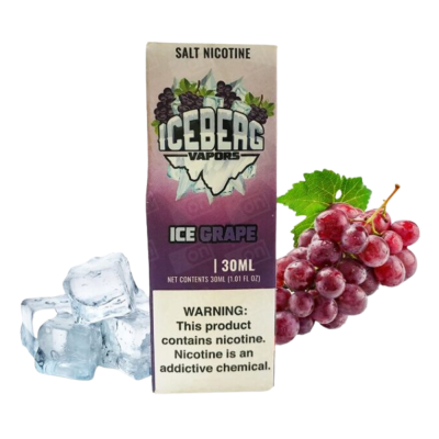 Líquido Iceberg Vapors Salt - Ice Grape