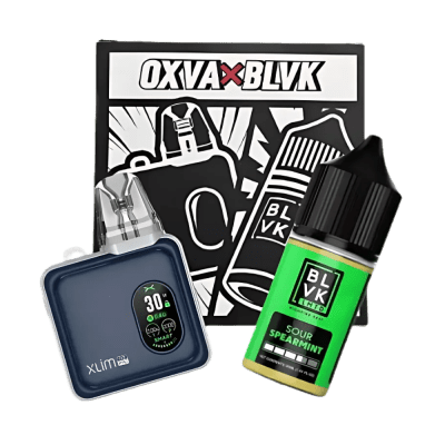 Kit Pod System Xlim SQ Pro + Juice Sour Spearmint BLVK - OXVA x BLVK