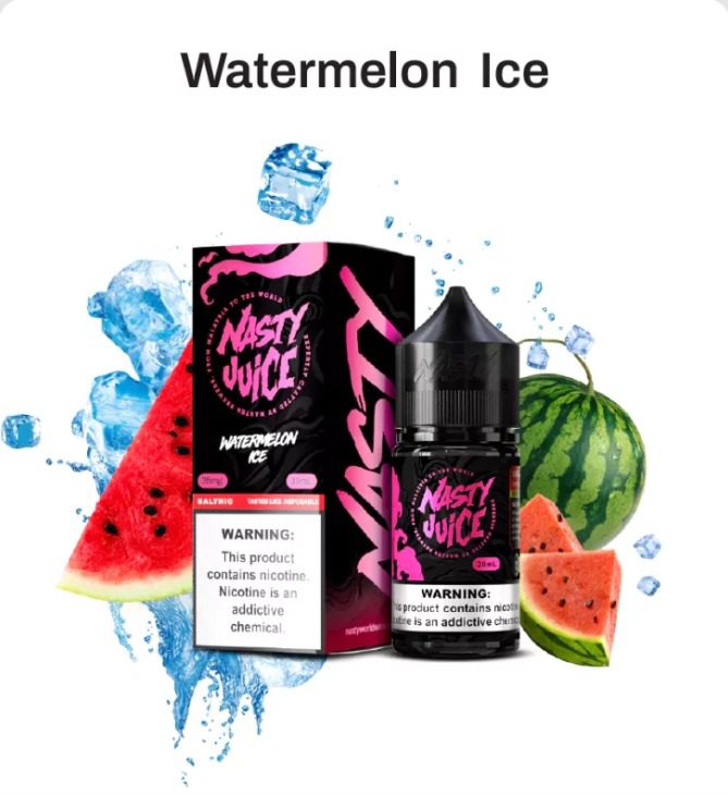 Líquido Nasty Juice Salt – Smooth Series - Watermelon Ice - Imagem 2