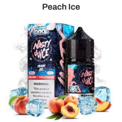 Líquido Nasty Juice Salt – Super Cool - Peach Ice