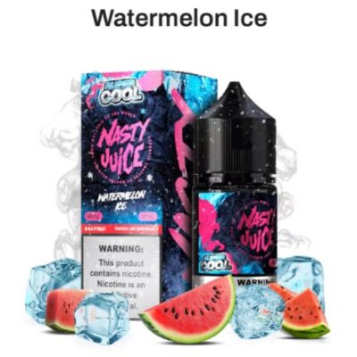 Líquido Nasty Juice Salt – Super Cool - Watermelon Ice