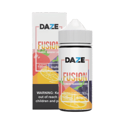 Líquido 7 Daze Reds Apple E-juice - Fusion - Strawberry Blackberry Lemon - ICED