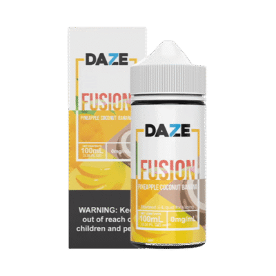Líquido 7 Daze Reds Apple E-juice - Fusion - Pineapple Coconut Banana - ICED