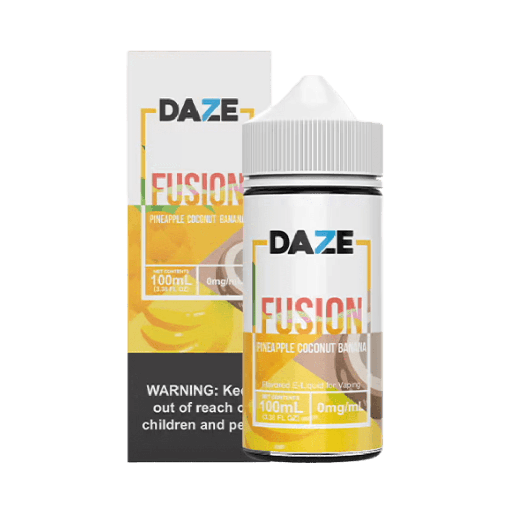 Líquido 7 Daze Reds Apple E-juice - Fusion - Pineapple Coconut Banana - ICED