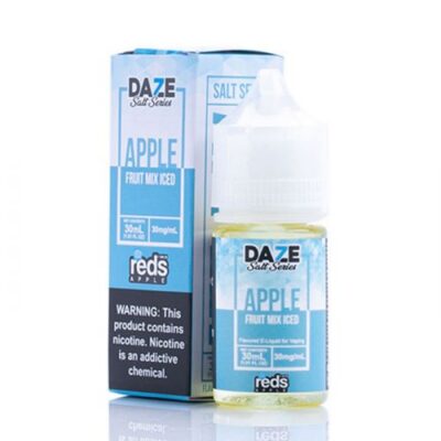 Líquido 7 Daze Reds Apple E-juice Salt - Apple Fruit Mix Iced