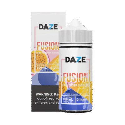 Líquido 7 Daze Reds Apple E-juice - Fusion - Lemon Passionfruit Blueberry - ICED