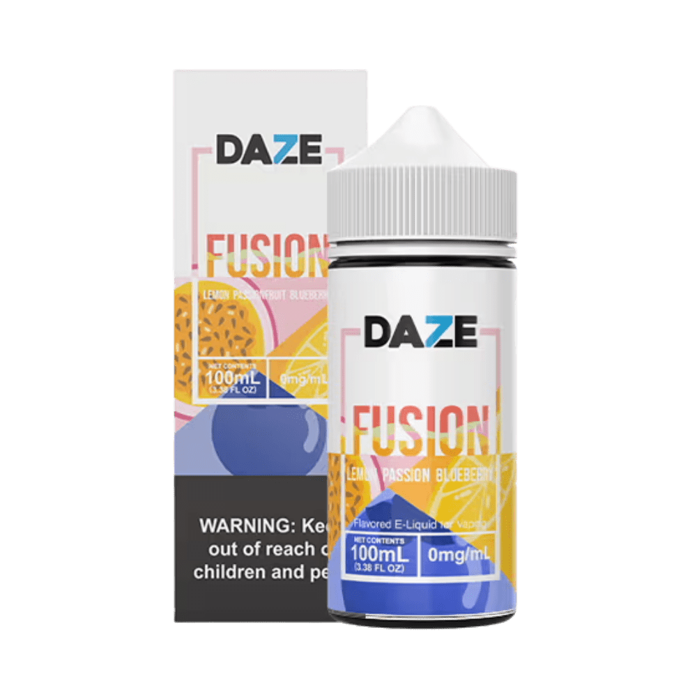 Líquido 7 Daze Reds Apple E-juice - Fusion - Lemon Passionfruit Blueberry - ICED
