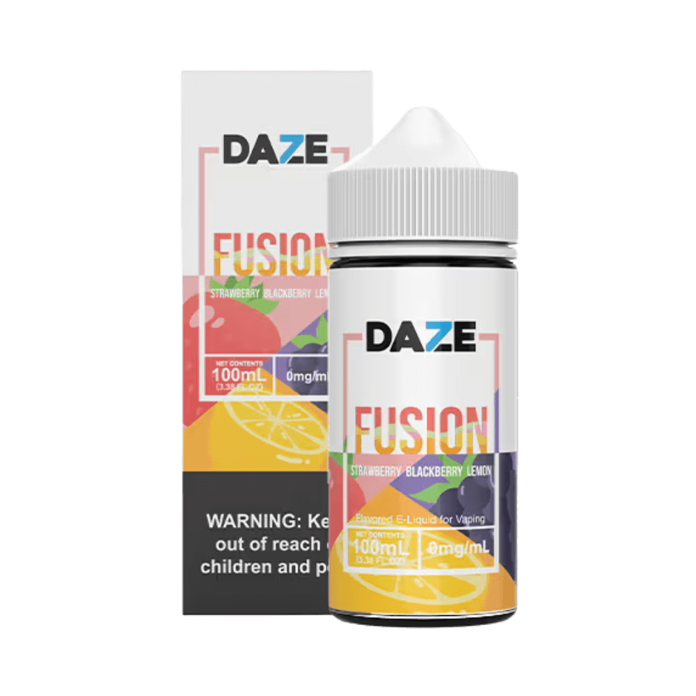 Líquido 7 Daze Reds Apple E-juice - Fusion - Strawberry Blackberry Lemon - ICED - Imagem 2
