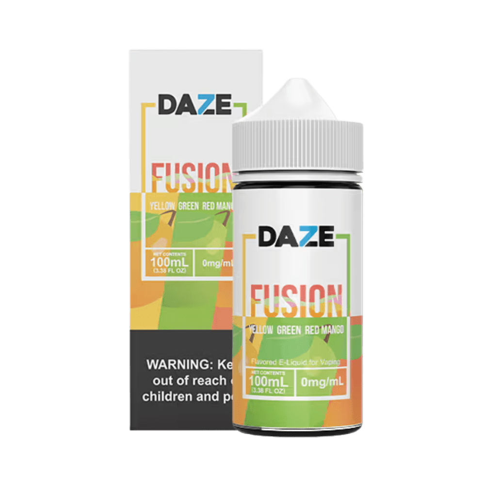 Líquido 7 Daze Reds Apple E-juice - Fusion - Yellow Green Red Mango - ICED - Imagem 2