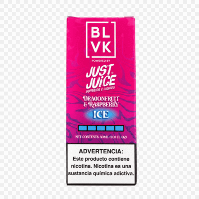 Líquido Blvk Unicorn by Just Juice Salt - Dragonfruit & Raspberry Ice