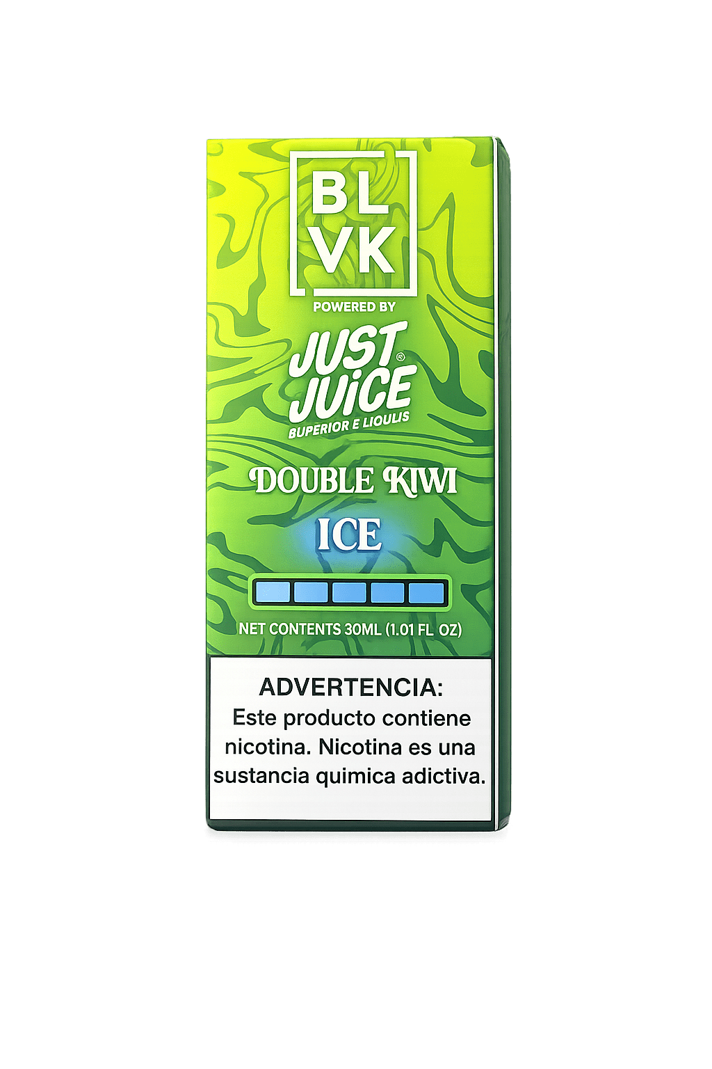 Líquido Blvk Unicorn by Just Juice Salt - Double Kiwi Ice - Imagem 2